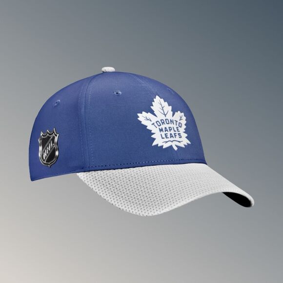 NEW 2020 Toronto Maple Leafs Fanatics Locker Room Structured Adjustable Hat - Picture 5 of 5